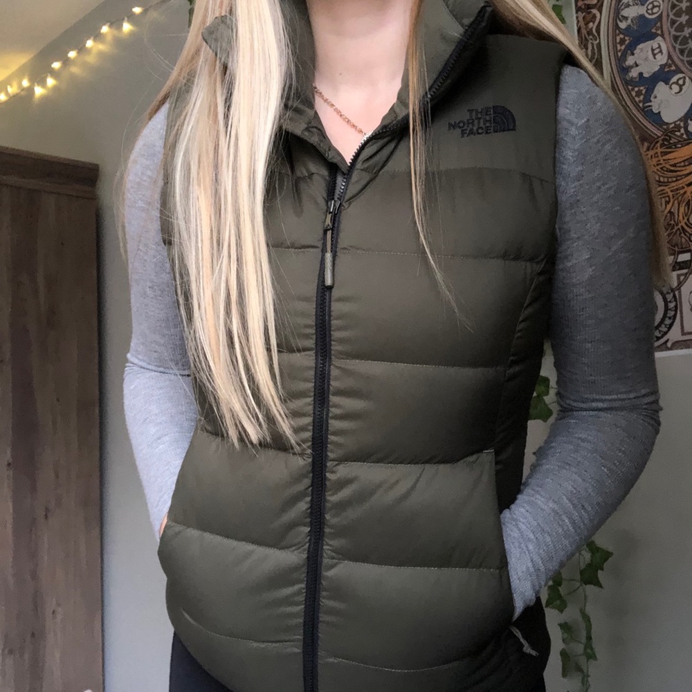 The North Face Nuptse down vest—women’s